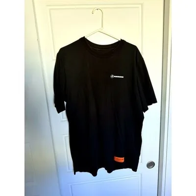 Heron Preston "F Errythang" Graphic Tee — Black — L